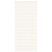 vidaXL Rullgardin zebra 115x230 cm tyg bredd 110,9 cm polyester