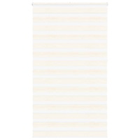 vidaXL Rullgardin zebra 125x230 cm tyg bredd 120,9 cm polyester