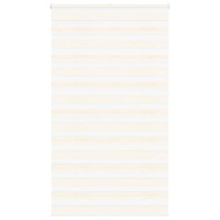 vidaXL Rullgardin zebra 130x230 cm tyg bredd 125,9 cm polyester