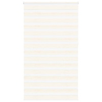vidaXL Rullgardin zebra 135x230 cm tyg bredd 130,9 cm polyester