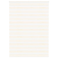 vidaXL Rullgardin zebra 155x230 cm tyg bredd 150,9 cm polyester