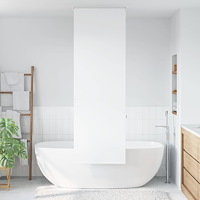 vidaXL Rullgardin för dusch 70x240 cm tyg bredd 66 cm