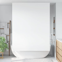 vidaXL Rullgardin för dusch 100x240 cm tyg bredd 96 cm