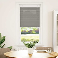 vidaXL Plisserad persienn antracit 65x100cm tyg bredd 64,4cm polyester