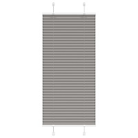 vidaXL Plisserad persienn antracit 55x150cm tyg bredd 54,4cm polyester