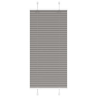 vidaXL Plisserad persienn antracit 65x150cm tyg bredd 64,4cm polyester