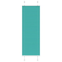vidaXL Plisserad persienn bensingrön 45x150cm tyg bredd 44,4cm