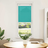 vidaXL Plisserad persienn bensingrön 45x150cm tyg bredd 44,4cm