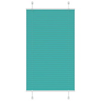 vidaXL Plisserad persienn bensingrön 75x150 cm tyg bredd 74,4cm