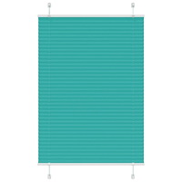 vidaXL Plisserad persienn bensingrön 85x150 cm tyg bredd 84,4cm