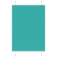 vidaXL Plisserad persienn bensingrön 100x150 cm tyg bredd 99,4 cm