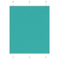 vidaXL Plisserad persienn bensingrön 105x150 cm tyg bredd 104,4cm