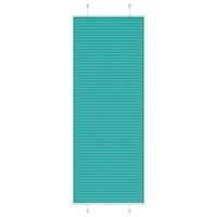 vidaXL Plisserad persienn bensingrön 75x200 cm tyg bredd 74,4cm