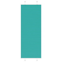 vidaXL Plisserad persienn bensingrön 80x200 cm tyg bredd 79,4 cm
