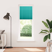 vidaXL Plisserad persienn bensingrön 80x200 cm tyg bredd 79,4 cm
