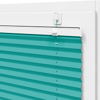vidaXL Plisserad persienn bensingrön 80x200 cm tyg bredd 79,4 cm