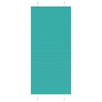 vidaXL Plisserad persienn bensingrön 85x200 cm tyg bredd 84,4cm