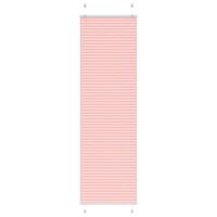 vidaXL Plisserad persienn rosa 60x200cm tyg bredd 59,4cm polyester