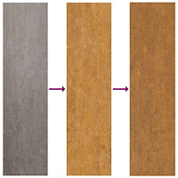 vidaXL Planteringskärl rostig 80x80x40 cm väderbeständigt stål