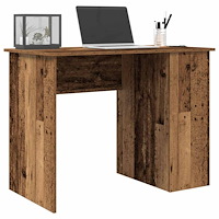 vidaXL Skrivbord gammalt trä 100x55x75 cm konstruerat trä