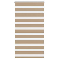 vidaXL Rullgardin zebra 70x100 cm tyg bredd 65,9 cm polyester