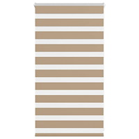 vidaXL Rullgardin zebra 90x100 cm tyg bredd 85,9 cm polyester