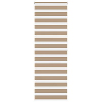 vidaXL Rullgardin zebra 70x200 cm tyg bredd 65,9 cm polyester