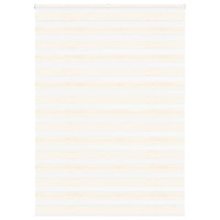 vidaXL Rullgardin zebra 160x230 cm tyg bredd 155,9 cm polyester