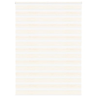 vidaXL Rullgardin zebra 165x230 cm tyg bredd 160,9 cm polyester