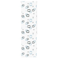 vidaXL Rullgardin för dusch 80x240 cm tyg bredd 76 cm