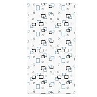 vidaXL Rullgardin för dusch 130x240 cm tyg bredd 126 cm