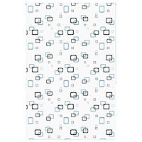 vidaXL Rullgardin för dusch 150x240 cm tyg bredd 146 cm