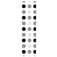 vidaXL Rullgardin för dusch 80x240 cm tyg bredd 76 cm