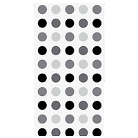 vidaXL Rullgardin för dusch 130x240 cm tyg bredd 126 cm