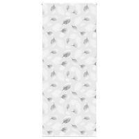 vidaXL Rullgardin för dusch 110x240 cm tyg bredd 106 cm