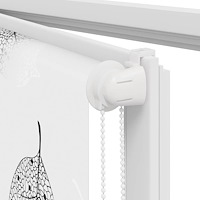 vidaXL Rullgardin för dusch 140x240 cm tyg bredd 136 cm