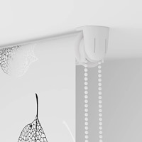 vidaXL Rullgardin för dusch 140x240 cm tyg bredd 136 cm