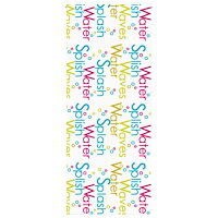 vidaXL Rullgardin för dusch 90x240 cm tyg bredd 86 cm