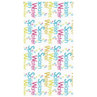 vidaXL Rullgardin för dusch 120x240 cm tyg bredd 116 cm