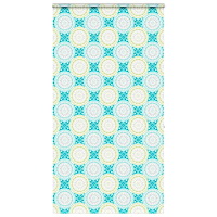 vidaXL Duschrullgardin med kassett 130x240 cm tyg bredd 126 cm