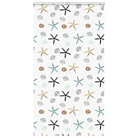 vidaXL Duschrullgardin med kassett 130x240 cm tyg bredd 126 cm