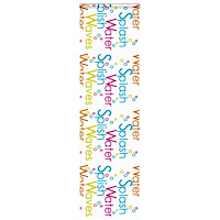 vidaXL Duschrullgardin med kassett 60x240 cm tyg bredd 56 cm