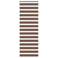 vidaXL Plisserad persienn ljusgrå 90x200 cm tyg bredd 89,4cm polyester