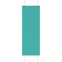 vidaXL Plisserad persienn bensingrön 50x100cm tyg bredd 49,4cm