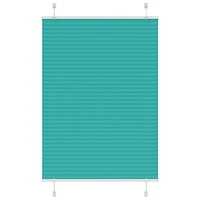 vidaXL Plisserad persienn bensingrön 90x100 cm tyg bredd 89,4cm