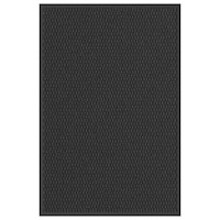 vidaXL Dörrmatta svart 60x90 cm