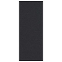 vidaXL Dörrmatta svart 60x150 cm