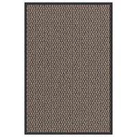 vidaXL Dörrmatta brun 60x90 cm