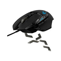 Logitech Logitech Gaming Mouse G502 (Hero) - mus - USB, 2.4 GHz