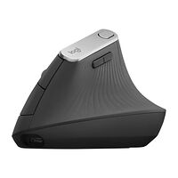 Logitech Logitech MX Vertical - vertikal mus - USB, Bluetooth, 2.4 GHz - grafit